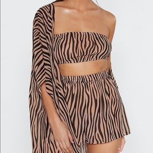 Nasty Gal swim coverup